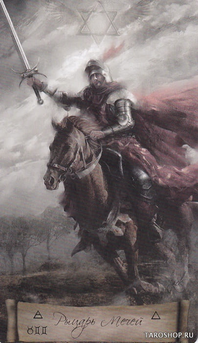 Knight of Swords — Heaven & Earth Tarot