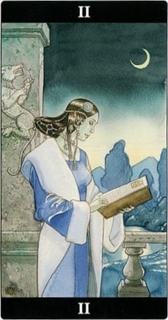 The High Priestess — Tarot of the Dream Enchantress