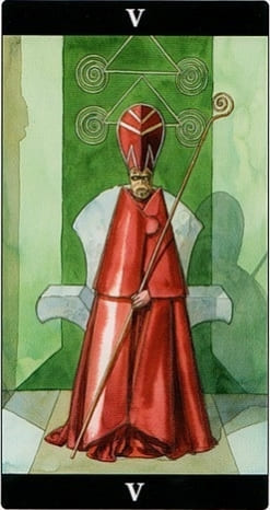 El Hierofante — Tarot of the Dream Enchantress