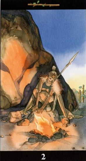 Two of Wands — Tarot of the Dream Enchantress