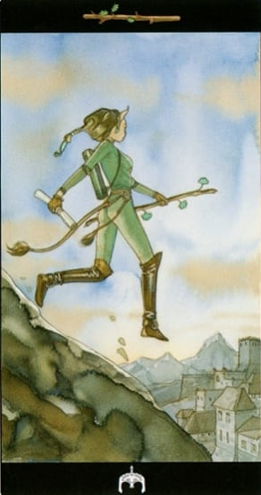 Page of Wands — Tarot of the Dream Enchantress