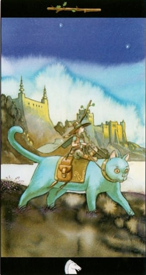 Caballo de Bastos — Tarot of the Dream Enchantress