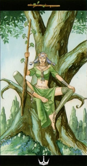 Queen of Wands — Tarot of the Dream Enchantress