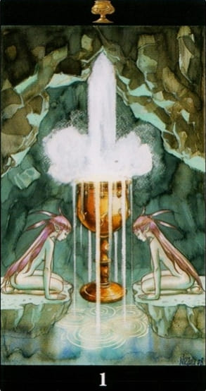 As de Copas — Tarot of the Dream Enchantress