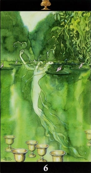 Six of Cups — Tarot of the Dream Enchantress