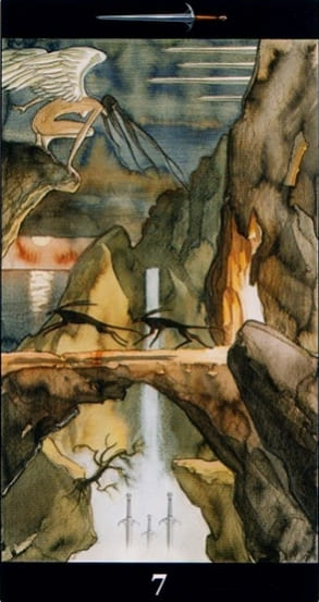 Seven of Swords — Tarot of the Dream Enchantress