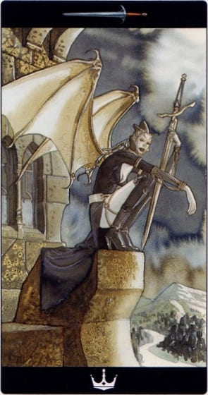 Queen of Swords — Tarot of the Dream Enchantress