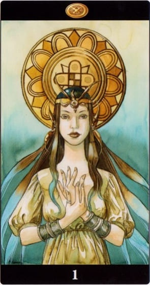 Ace of Pentacles — Tarot of the Dream Enchantress