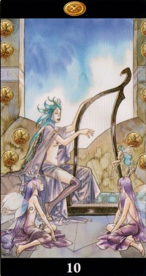 Ten of Pentacles — Tarot of the Dream Enchantress