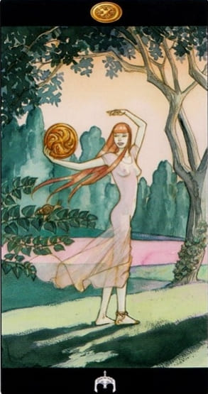 Page of Pentacles — Tarot of the Dream Enchantress