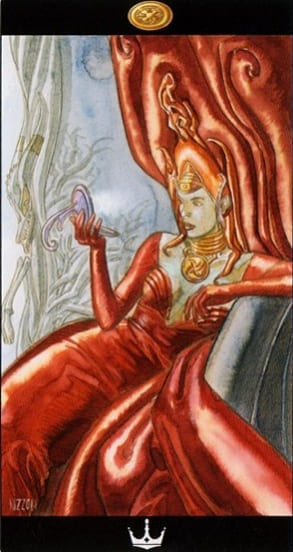 Queen of Pentacles — Tarot of the Dream Enchantress