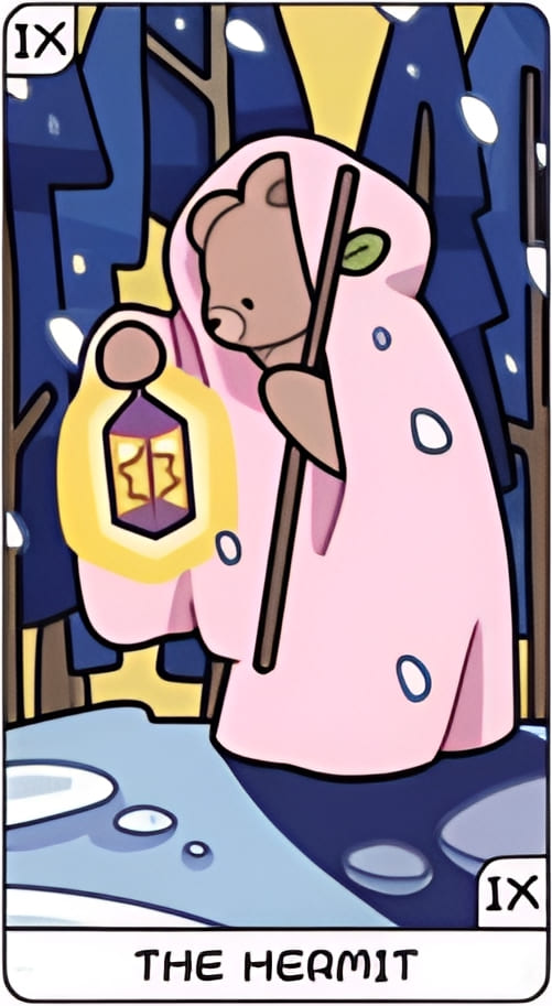 The Hermit — YOLO Tarot