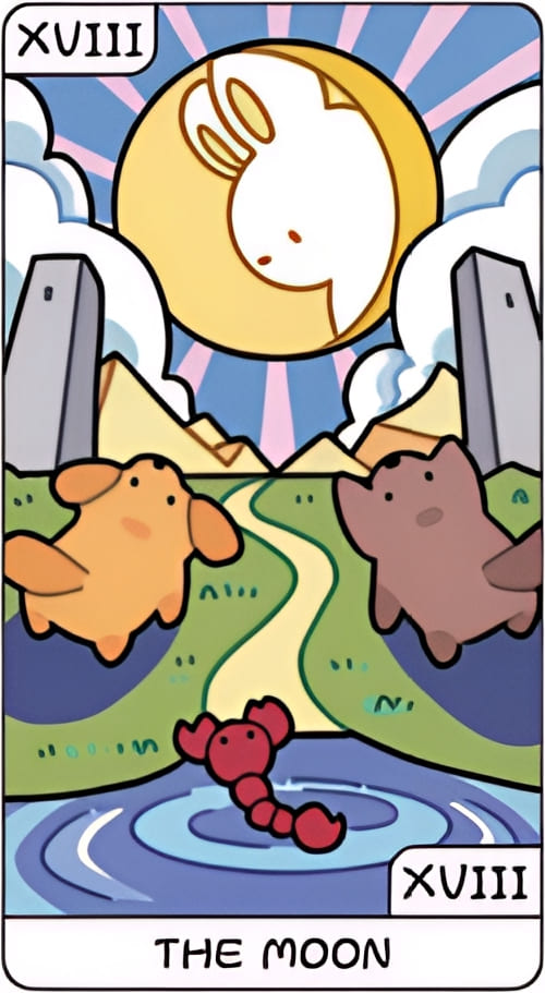 The Moon — YOLO Tarot