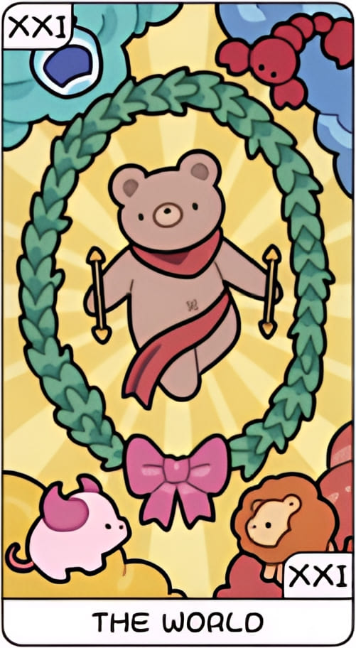 The World — YOLO Tarot