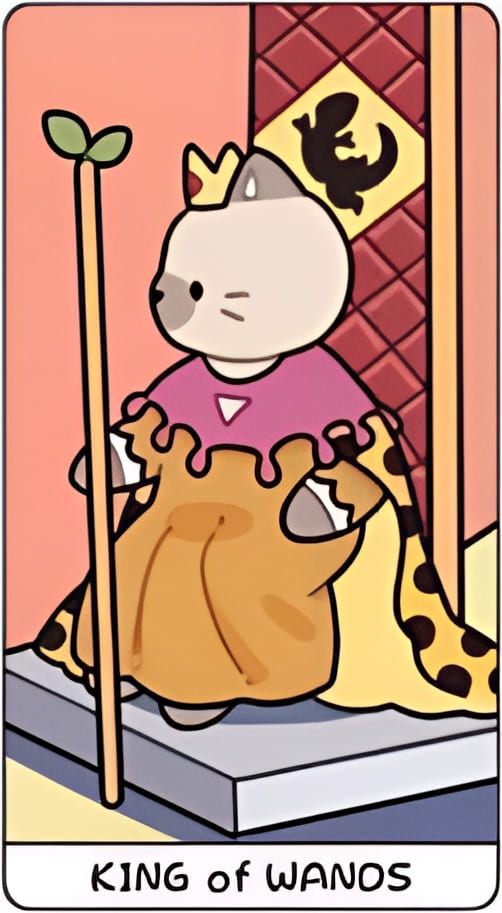 King of Wands — YOLO Tarot