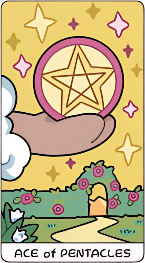Ace of Pentacles — YOLO Tarot