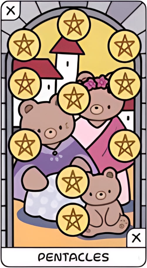 Diez de Oros — YOLO Tarot