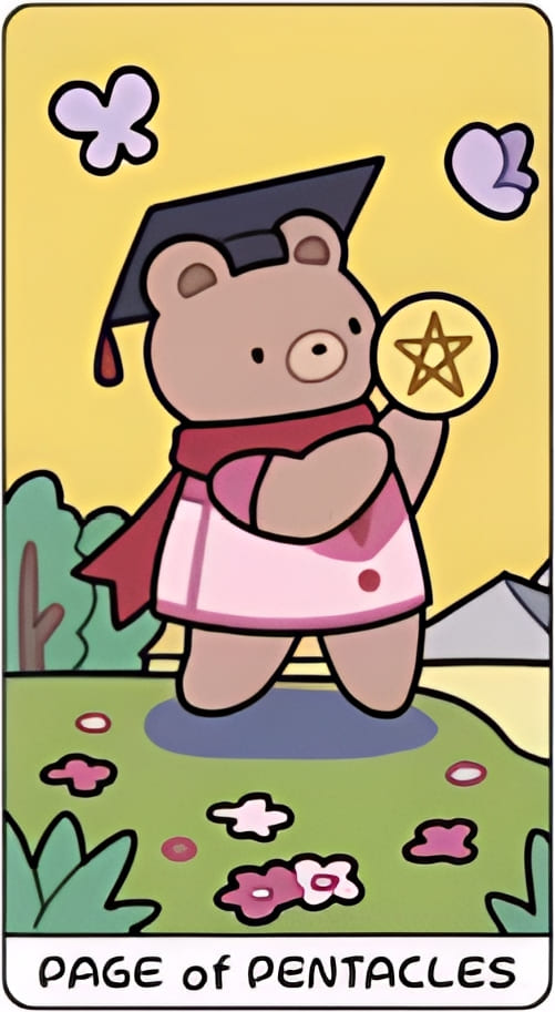 Page of Pentacles — YOLO Tarot