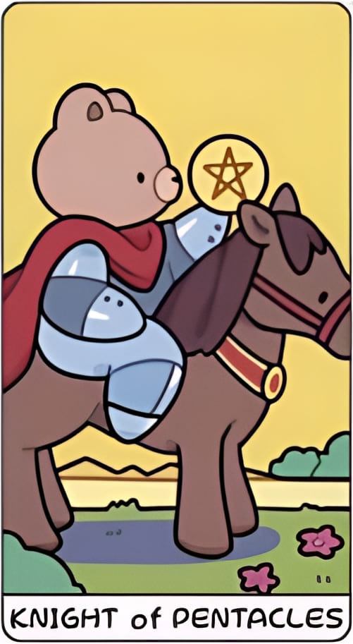 Knight of Pentacles — YOLO Tarot