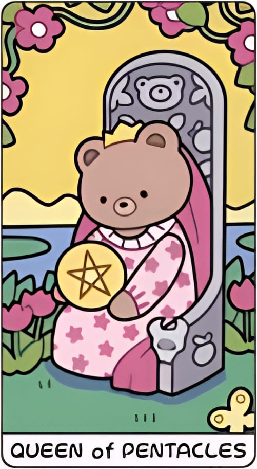 Reina de Oros — YOLO Tarot