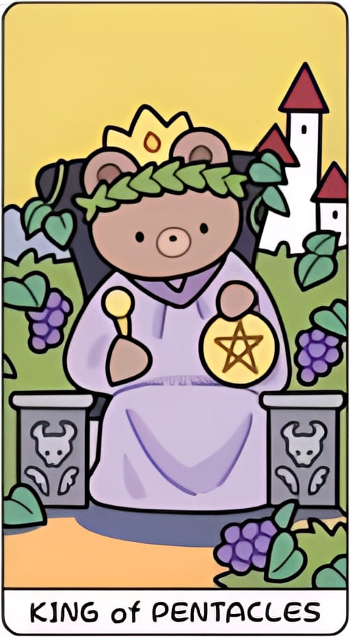 King of Pentacles — YOLO Tarot
