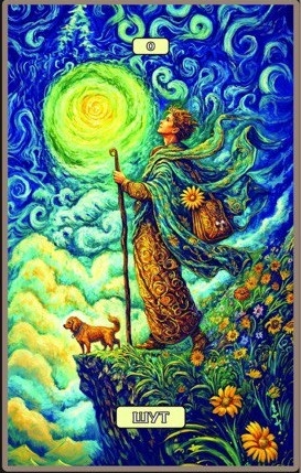 The Fool — Swirls of Light Tarot