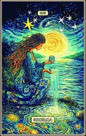 The Star — Swirls of Light Tarot