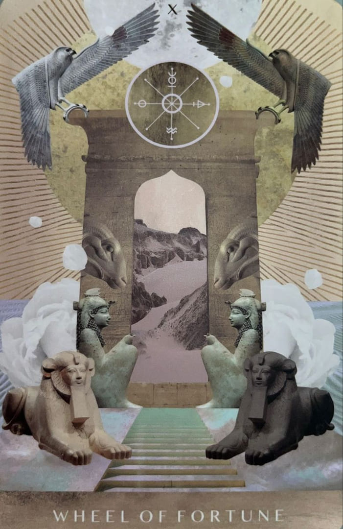 Wheel of Fortune — The Moonchild Tarot