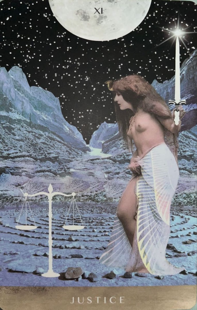 Justice — The Moonchild Tarot