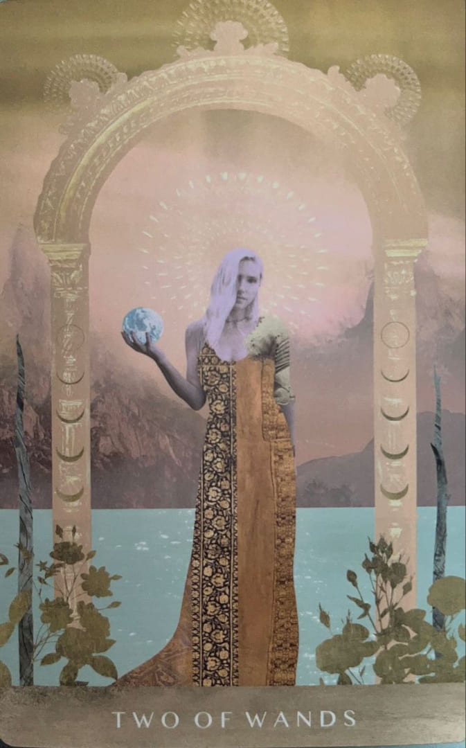 Two of Wands — The Moonchild Tarot