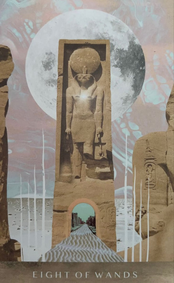 Eight of Wands — The Moonchild Tarot