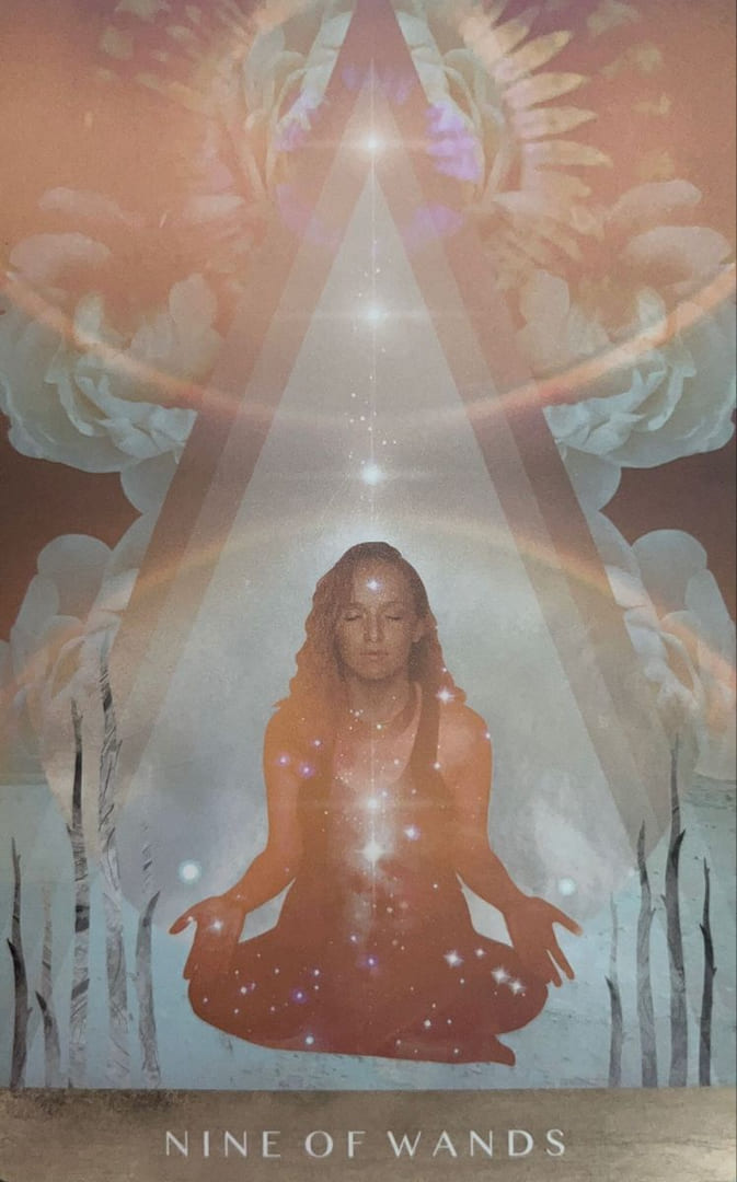 Nine of Wands — The Moonchild Tarot