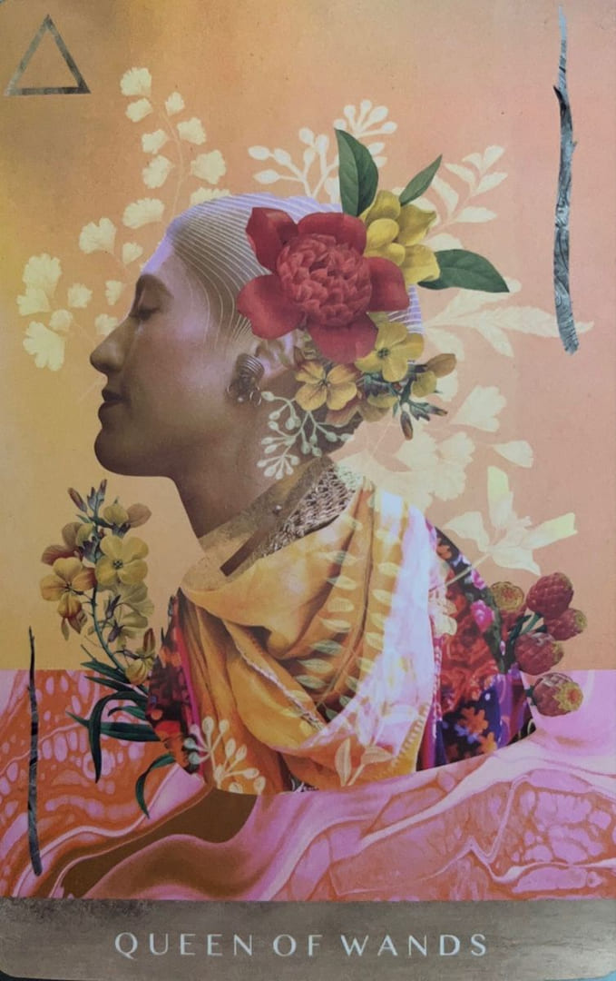 Queen of Wands — The Moonchild Tarot