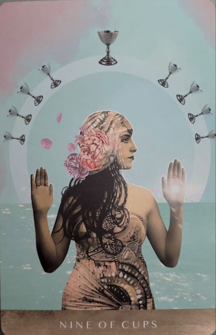 Nine of Cups — The Moonchild Tarot