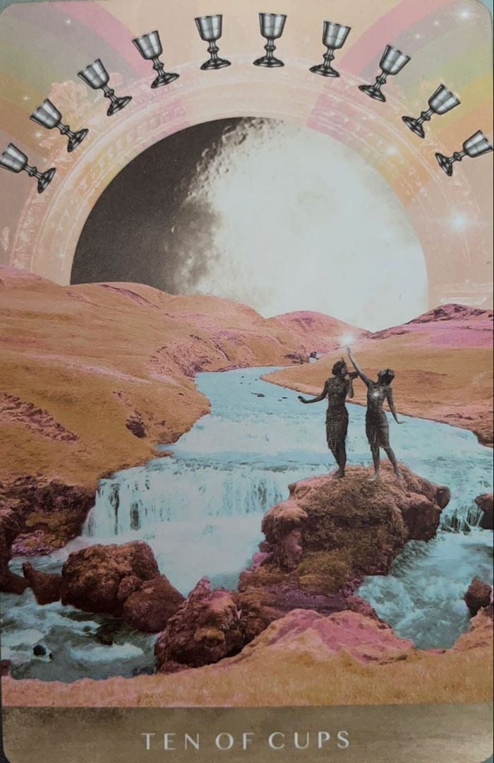 Diez de Copas — The Moonchild Tarot