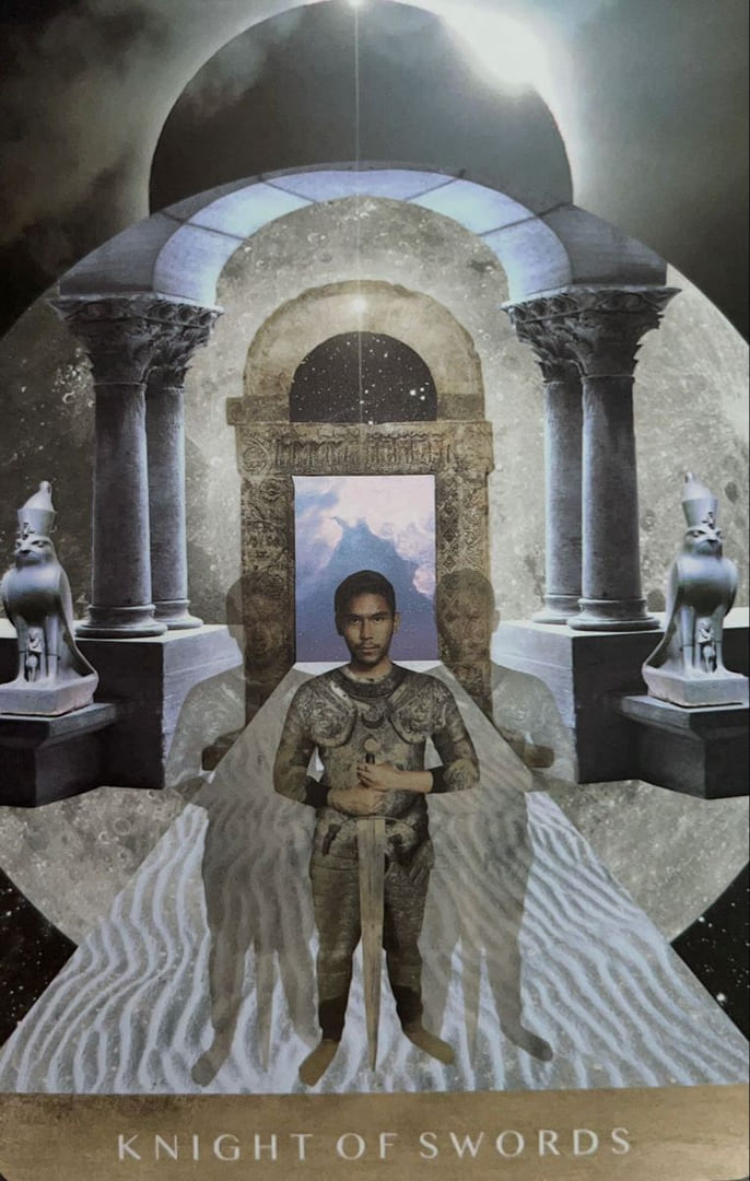 Knight of Swords — The Moonchild Tarot