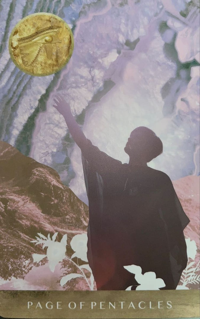 Page of Pentacles — The Moonchild Tarot